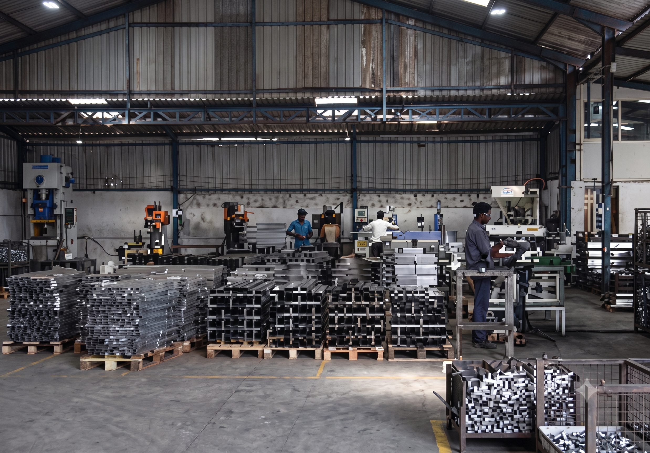 Factory shed at Sarigam GIDC